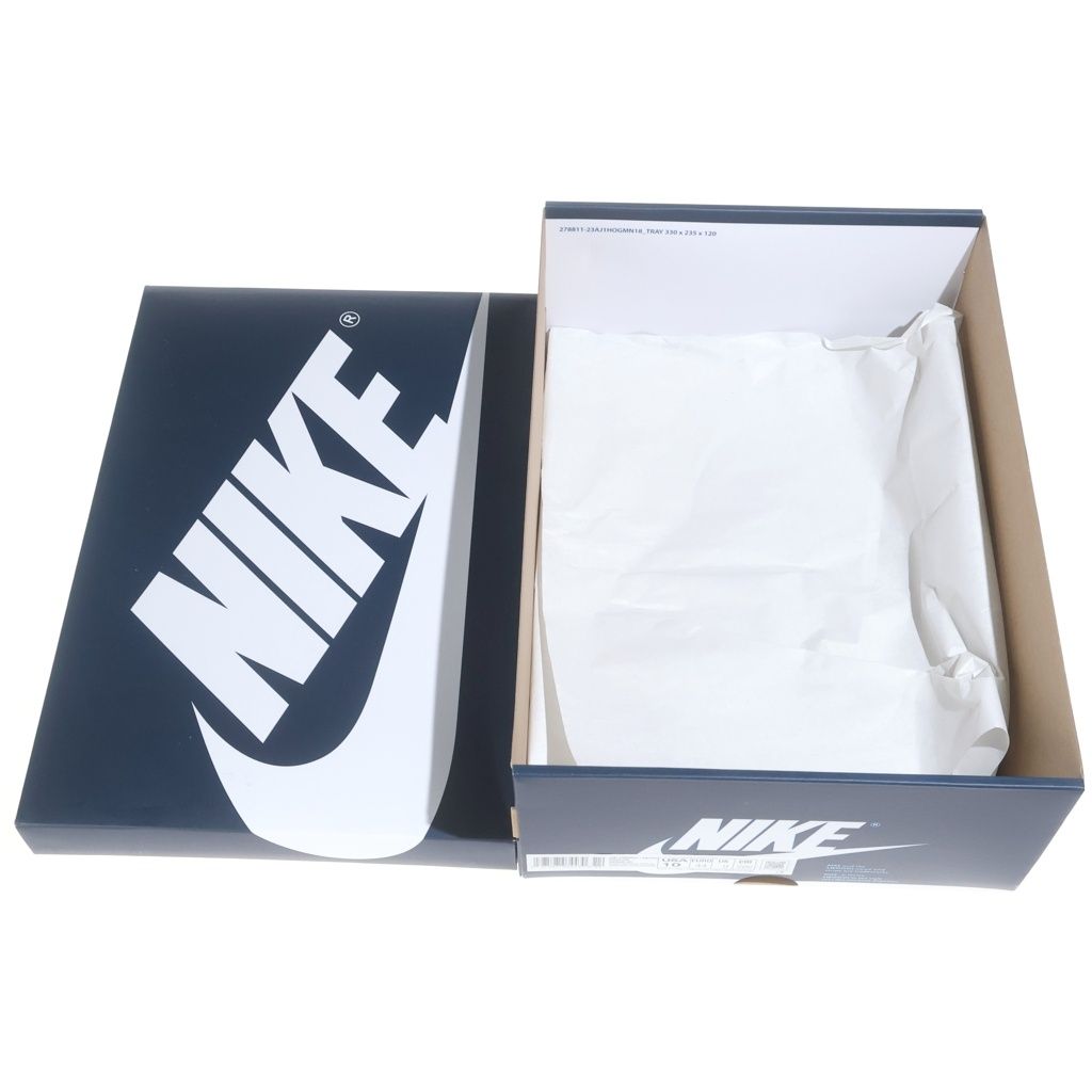 NIKE (ナイキ) AIR JORDAN 1 RETRO HIGH OG MIDNIGHT NAVY DZ5485-401 エアジョーダン1 レザーハイカットスニーカー ホワイト/ネイビー US10/28cm