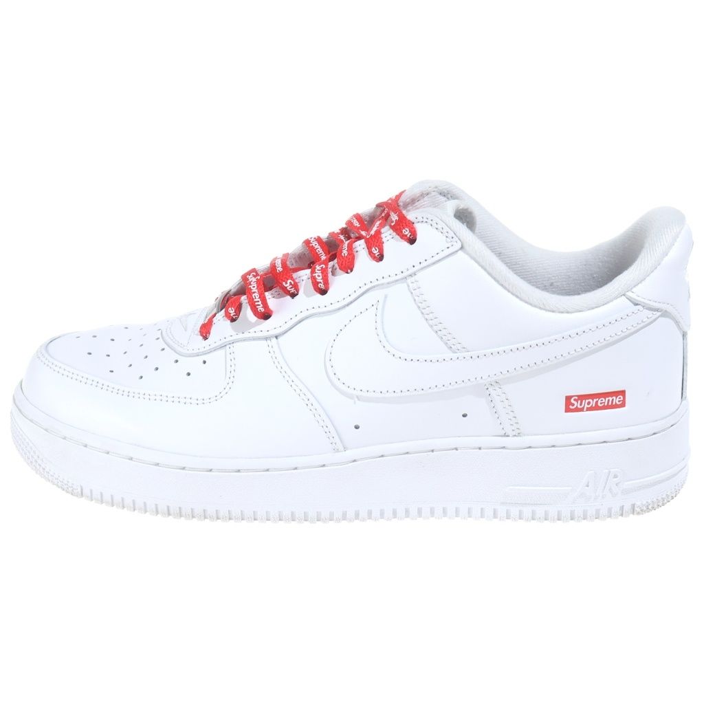 NIKE (ナイキ) ×SUPREME AIR FORCE 1 LOW シュプリーム エア フォース ローカットスニーカー ホワイト US10/28cm CU9225-100