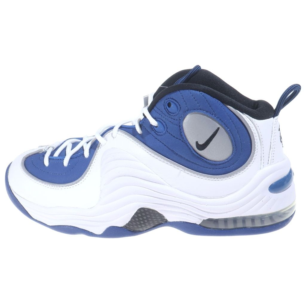 NIKE (ナイキ) AIR PENNY 2 ATLANTIC BLUE FN4438-400 エアペニー2 アトラティックブルー ハイカットスニーカー ホワイト/ブルー US8.5/26.5cm 16,553円