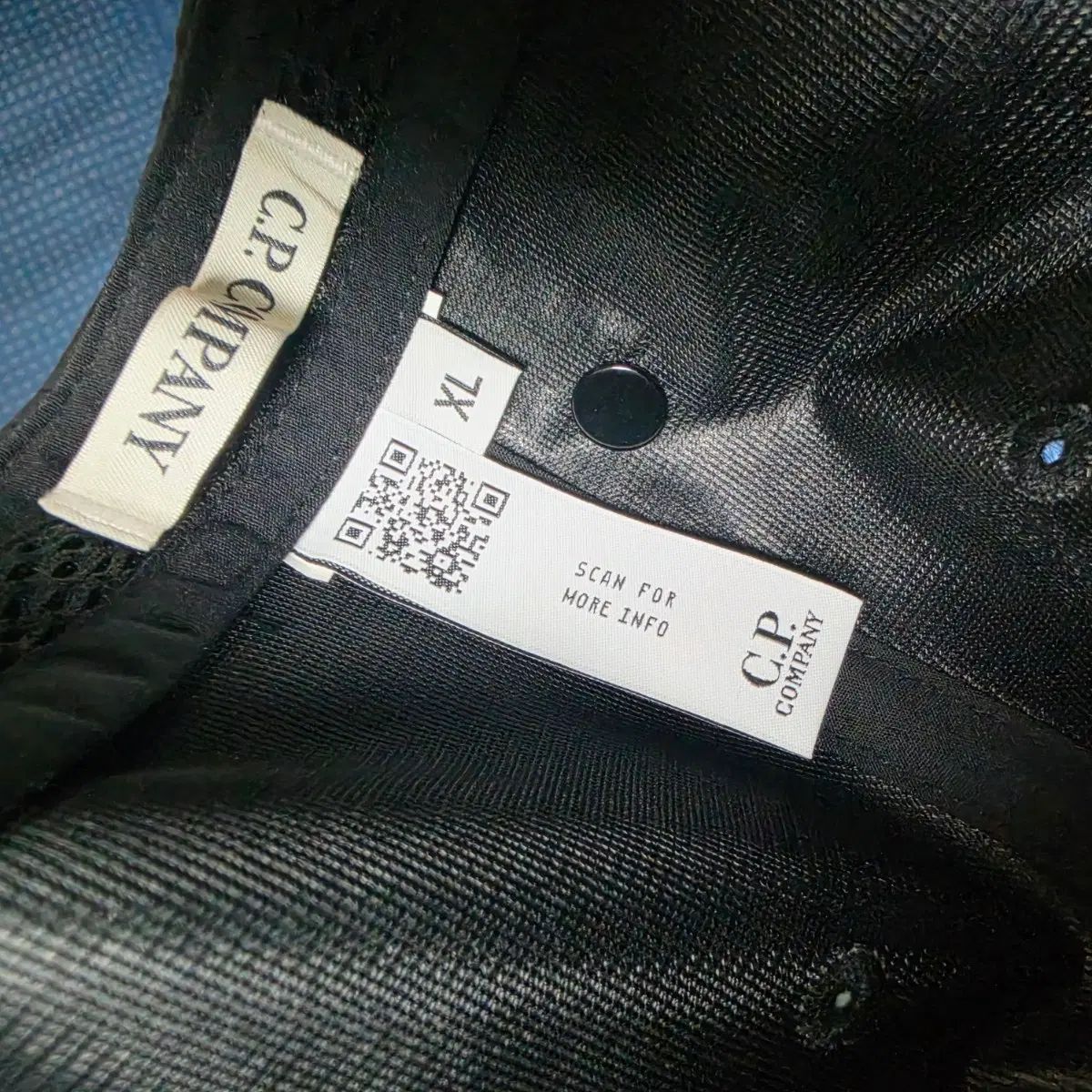 C.P. COMPANY シーピーカンパニー ブラック ナイロン ゴーグル キャップ XL C.P. COMPANY シーピーカンパニー ブラック ナイロン ゴーグル キャップ XL