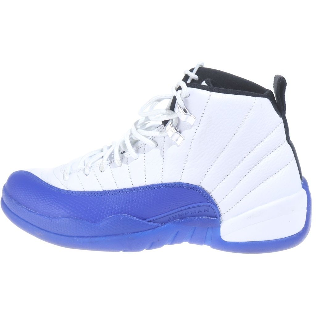 NIKE (ナイキ) AIR JORDAN 12 RETRO WHITE GAME ROYAL エアジョーダン12 レトロ ホワイトゲームロイヤル ハイカットスニーカー ホワイト/ブルー CT8013-140 US9/27cm
