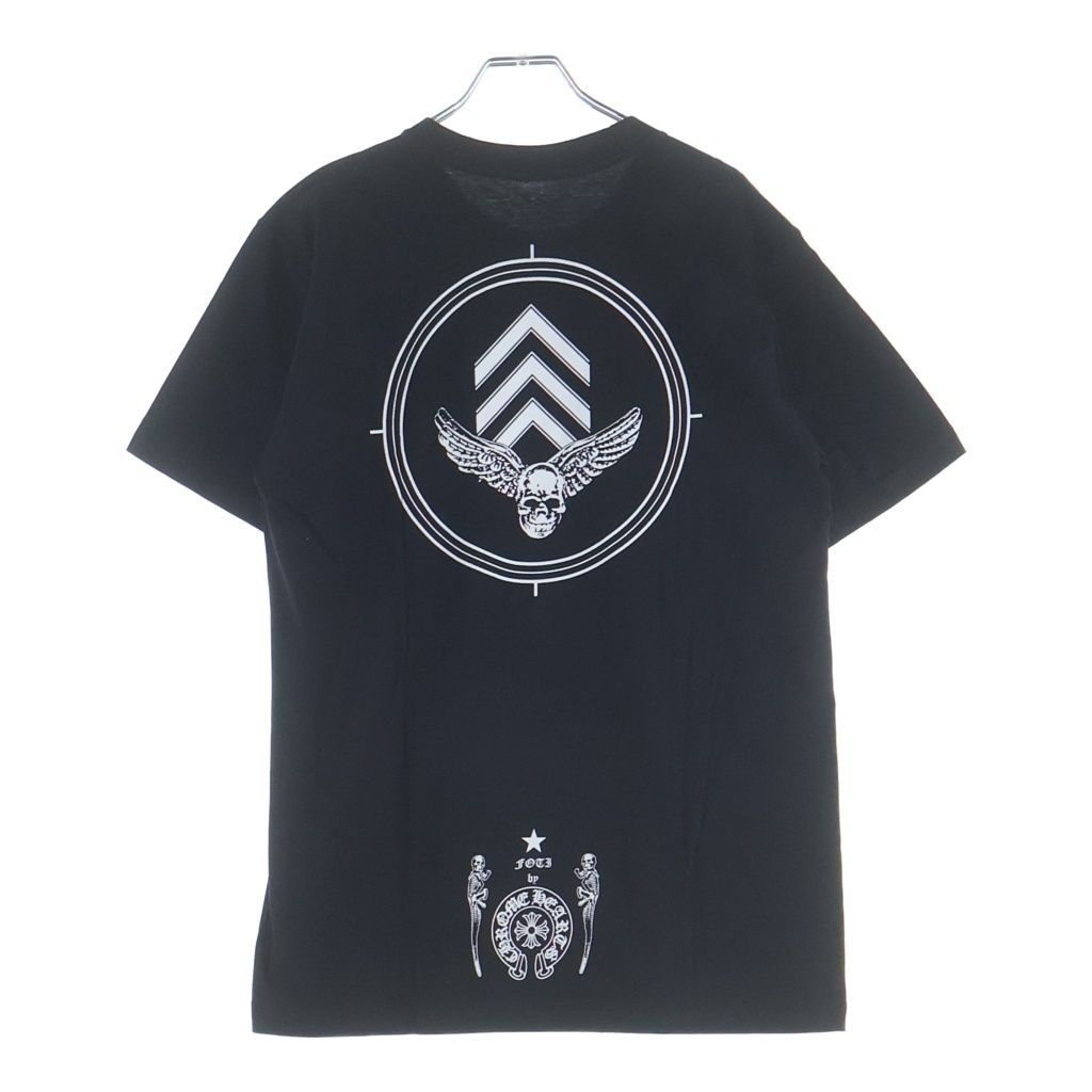 CHROME HEARTS (クロムハーツ) CH S/S FOTI フロントホースシュー フォティマハリアプリント 半袖Tシャツ ブラック