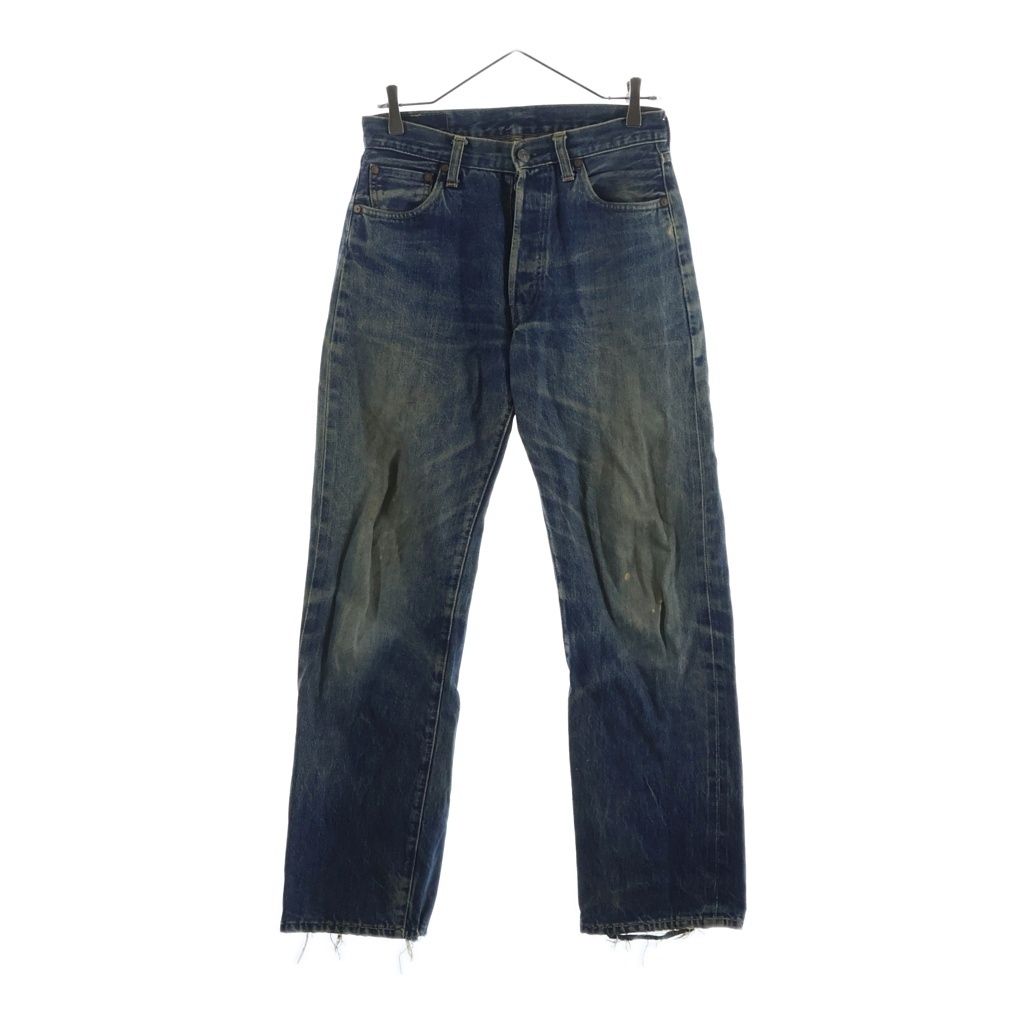 Levi's (リーバイス) 00-90s VINTAGE Replica 501XX ヴィンテージ 両面BIG E 紙パッチ ボタン裏555 ボタンフライ バレンシア工場 復刻 デニムパンツ インディゴ