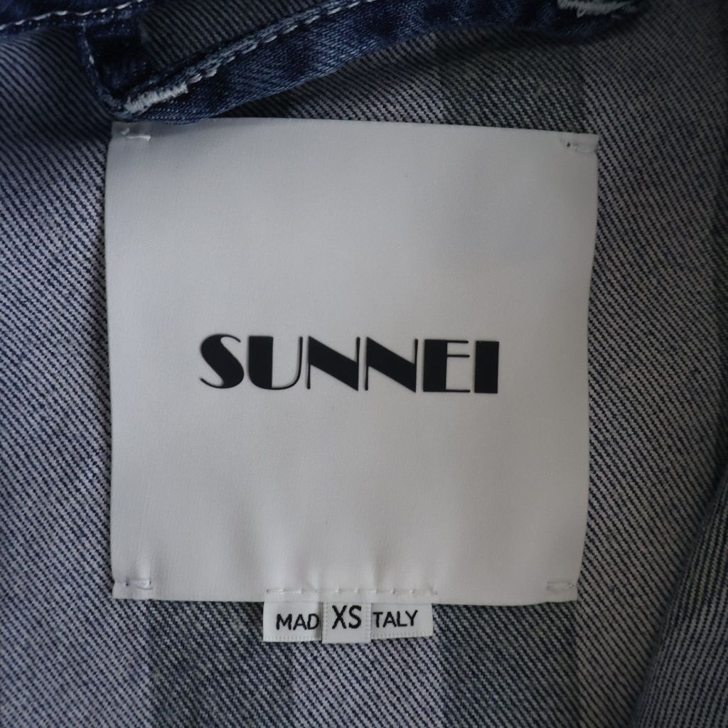 SUNNEI (スンネイ) 4-Pocket Over Denim Jacket オーバーデニムジャケット インディゴ CRTWXOUW016