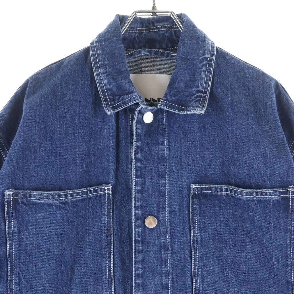 SUNNEI (スンネイ) 4-Pocket Over Denim Jacket オーバーデニムジャケット インディゴ CRTWXOUW016