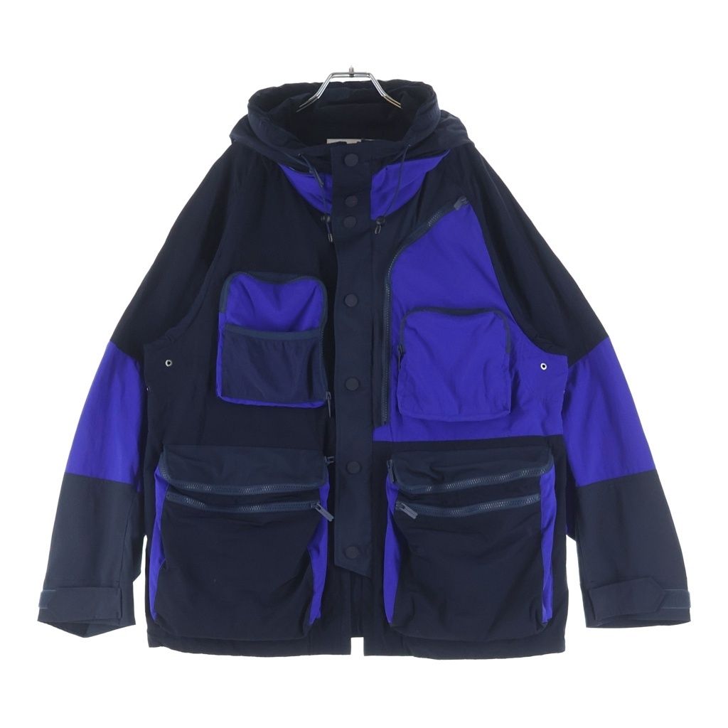 White Mountaineering (ホワイトマウンテニアリング) MULTI POCKETS MOUNTAIN PARKA マルチポケット マウンテンパーカー ネイビー/ブルー WM2471204