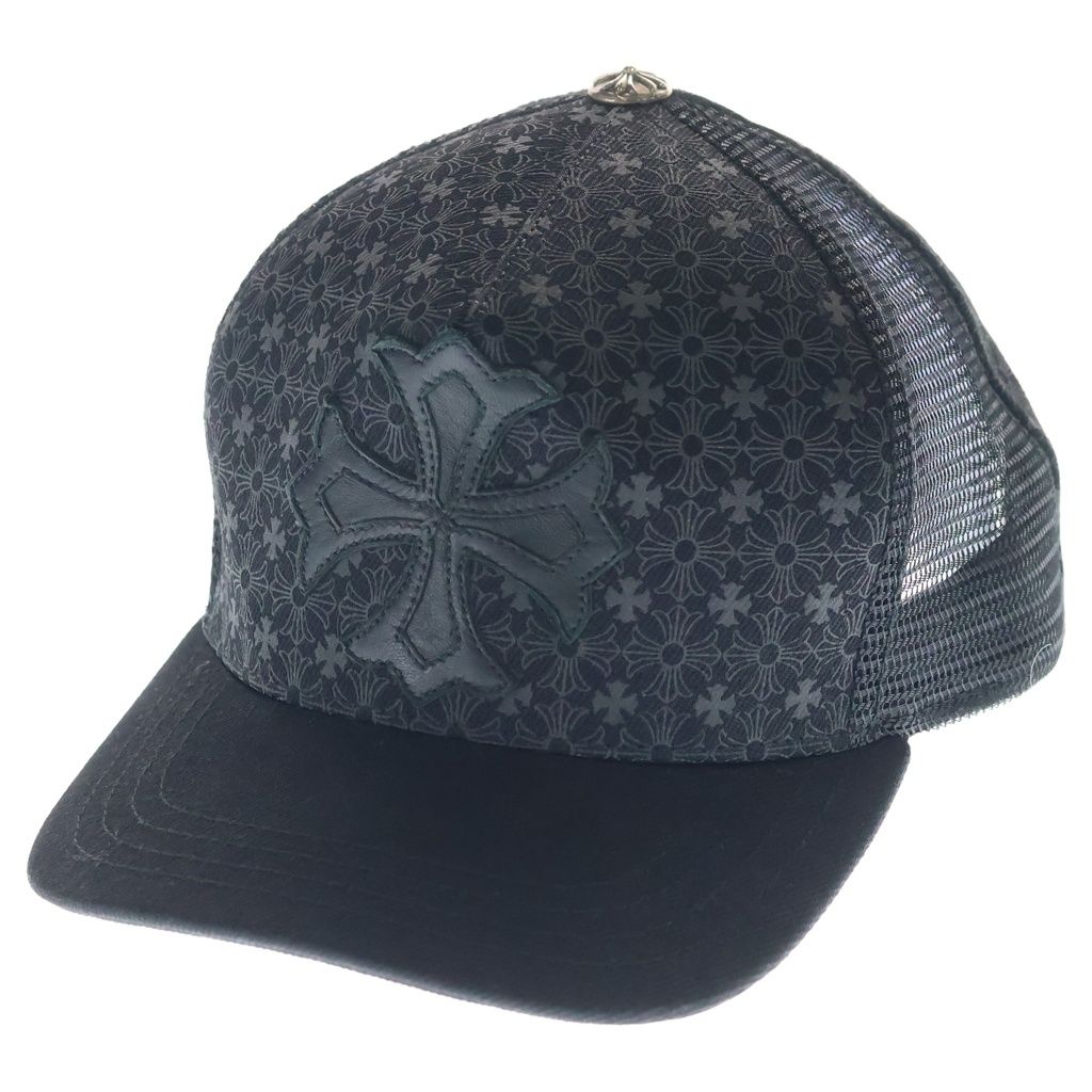 CHROME HEARTS (クロムハーツ) TRUCKER CAP CH PLUS PATCH CHプラスパッチ トラッカーキャップ ブラック 108,900円