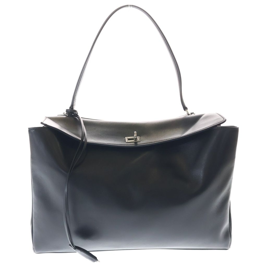 BALENCIAGA (バレンシアガ) ロデオ ミディアム レザー ハンド バッグ ブラック 789772 181,500円