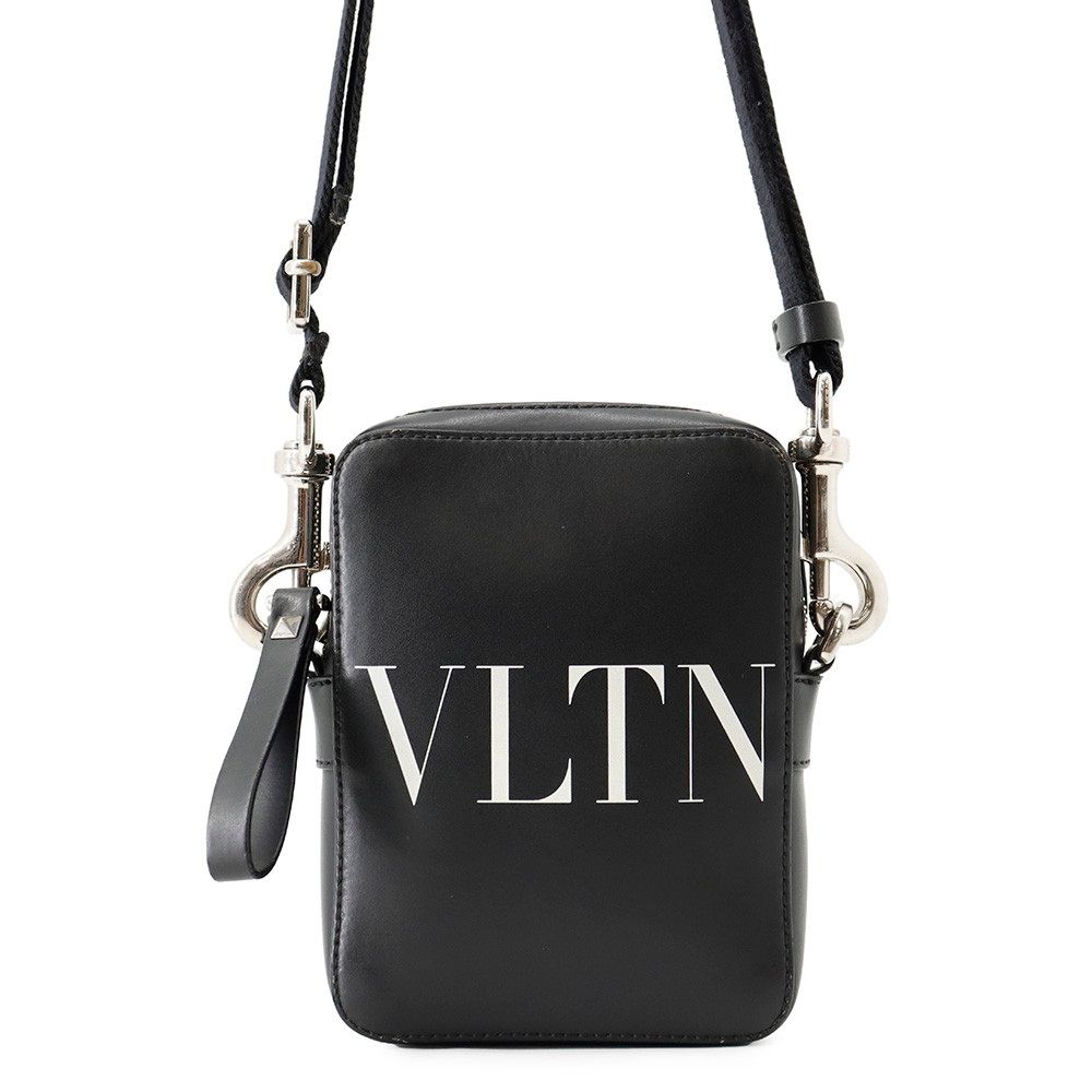 ヴァレンティノ・ガラヴァーニ ショルダーバッグ VLTN スモール レザー VALENTINO バッグ 黒 白 30,095円