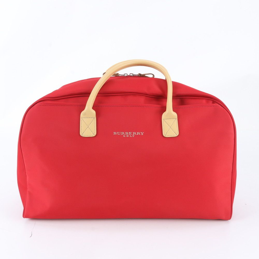 極美品 バーバリー レザー ボストン バッグ 出張 旅行 トート トラベル ビジネス メンズ MNE EM33-10【中古】