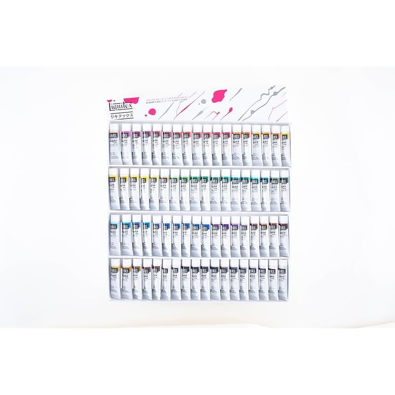 リキテックス アクリル絵具 リキテックスカラー レギュラータイプ 72色セット (36色Aセット+Bセット) 20ml(6号)