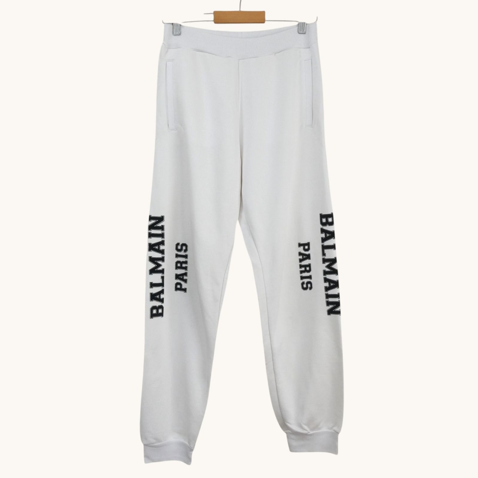 BALMAIN バルマン スウェットパンツ ジョガーパンツ サマーニット 裾 