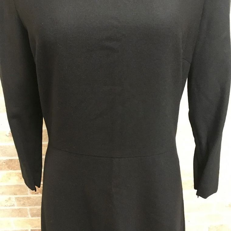 未使用品 Theory ワンピース 2 M ブラック 七分袖 タグ付き 礼服 フォーマル 434