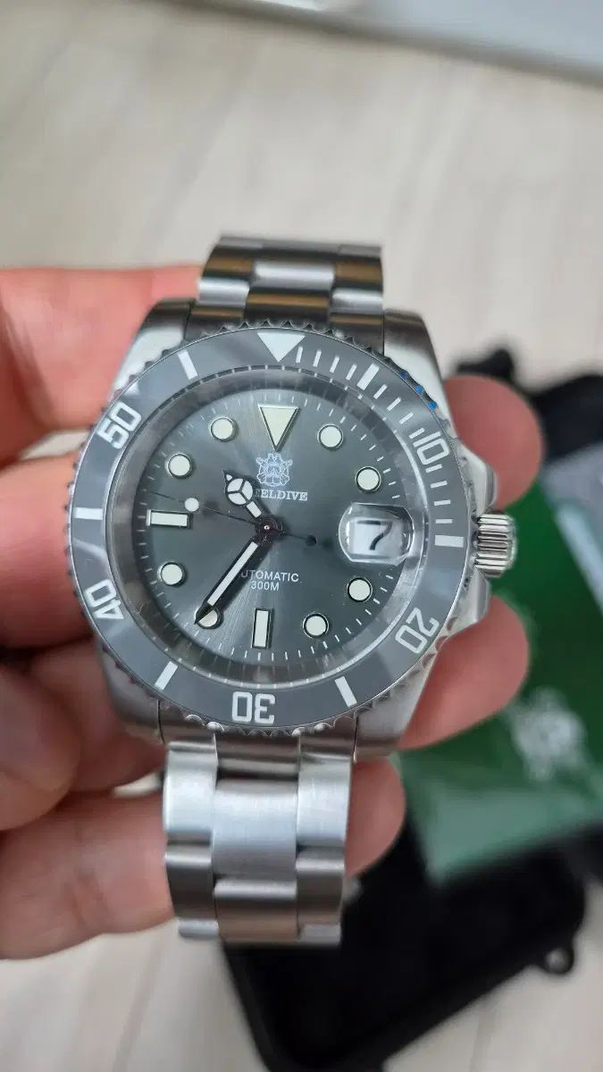 スタルDIVE サブマリーナオマージュ NH35 グレー 13,433円