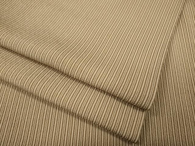 平和屋着物●江戸小紋　縞　正絹　逸品　CABK8318ut