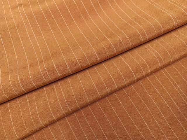 平和屋着物●上質な小紋　間道　正絹　逸品　AABL1696ph