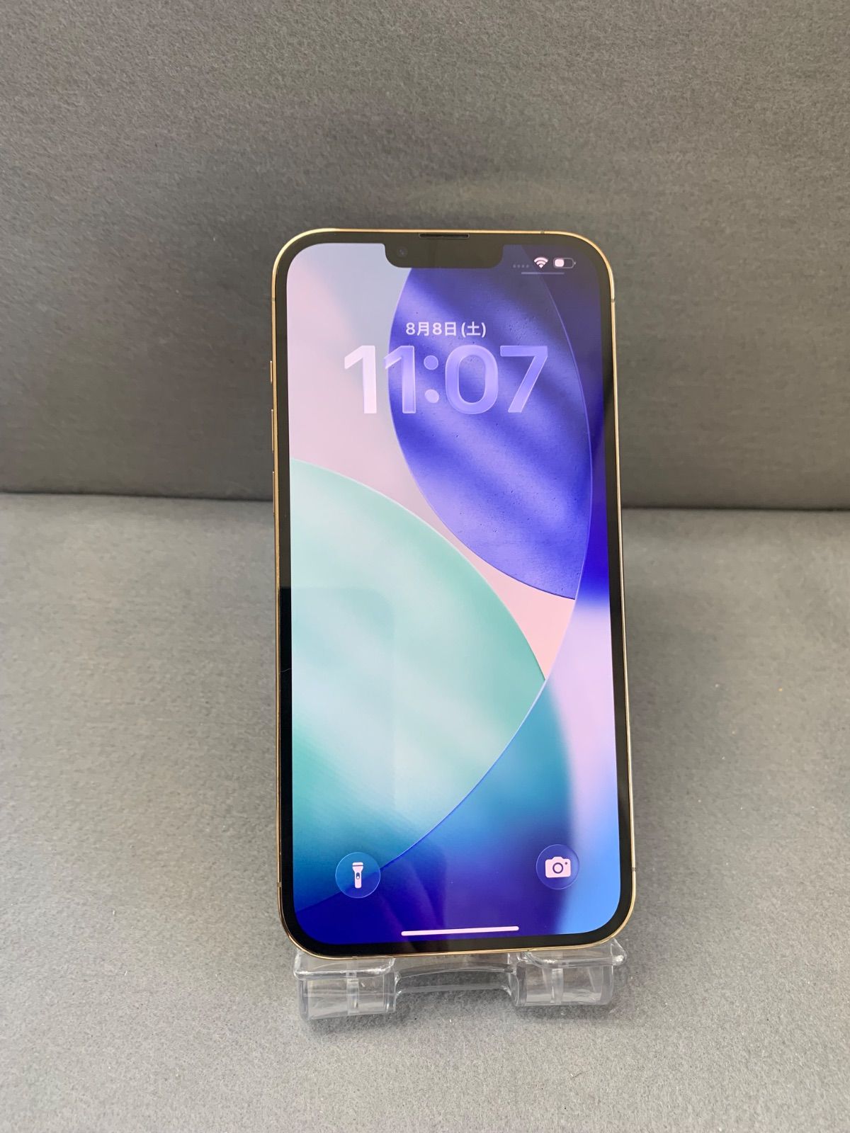 超美品 国内版 SIMフリー iPhone13 Pro Max 256GB ゴールド色