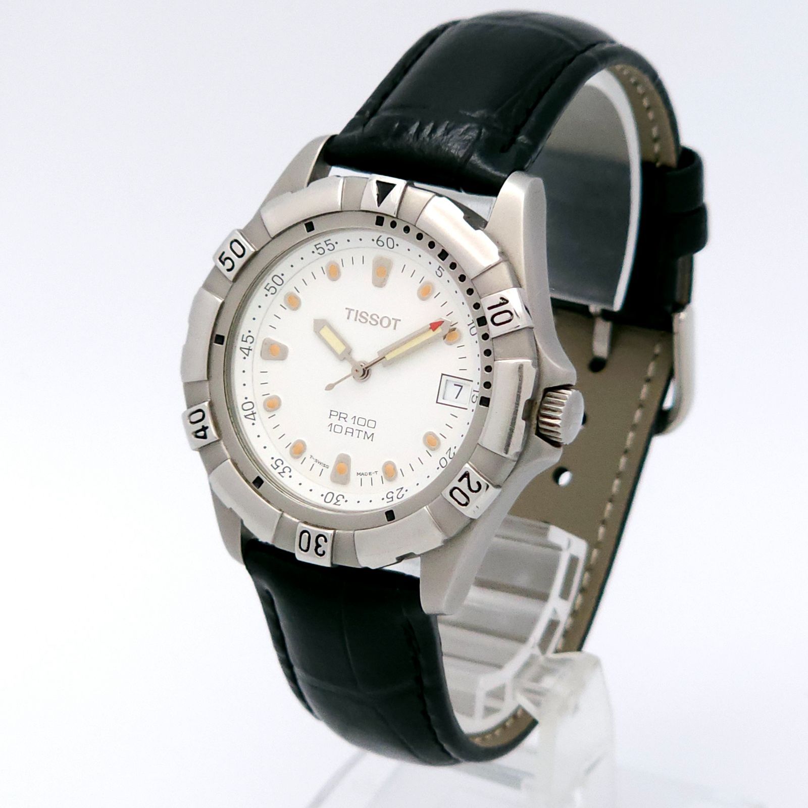 ☆美品 TISSOT ティソ PR100 P363/463 QZ 動作品 - メルカリ