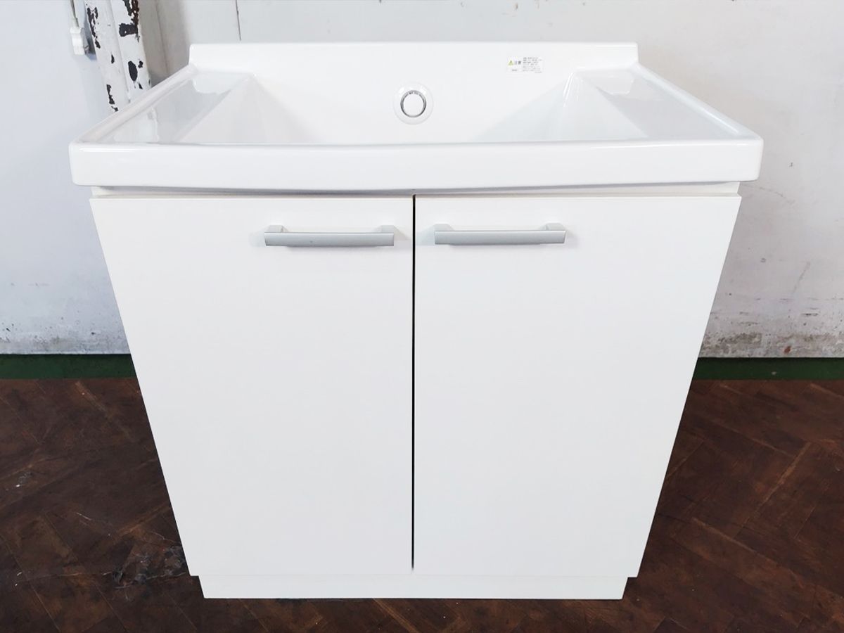 ■展示品■未使用品■TOTO■KZシリーズ■W75■三面鏡/ミラーキャビネット/ドレッサー■洗面化粧台■18万■ymm4828k