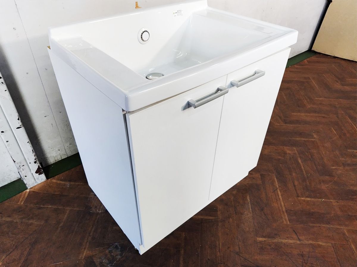 ■展示品■未使用品■TOTO■KZシリーズ■W75■三面鏡/ミラーキャビネット/ドレッサー■洗面化粧台■18万■ymm4828k