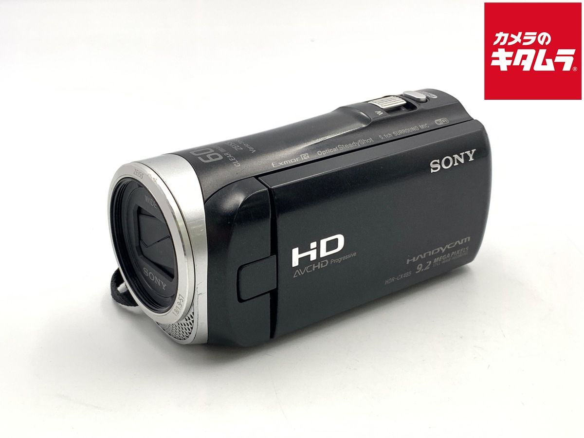 【中古】 【並品】 ソニー デジタルHDビデオカメラレコーダー HDR-CX485 BC ブラック