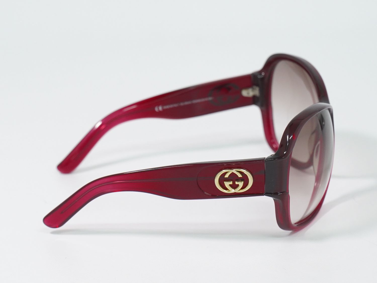 本物 グッチ GUCCI インターロッキングG サングラス プラスチック