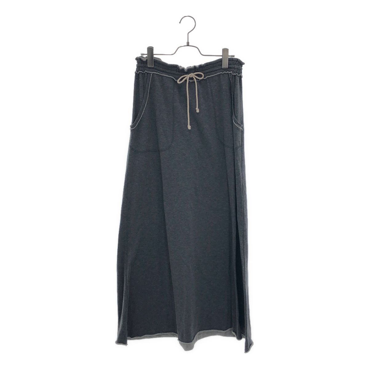 Y's / ワイズヨウジヤマモト | 2013SS | コットン カットオフ イージースカート | 2 | ダークグレー | レディース 9,354円