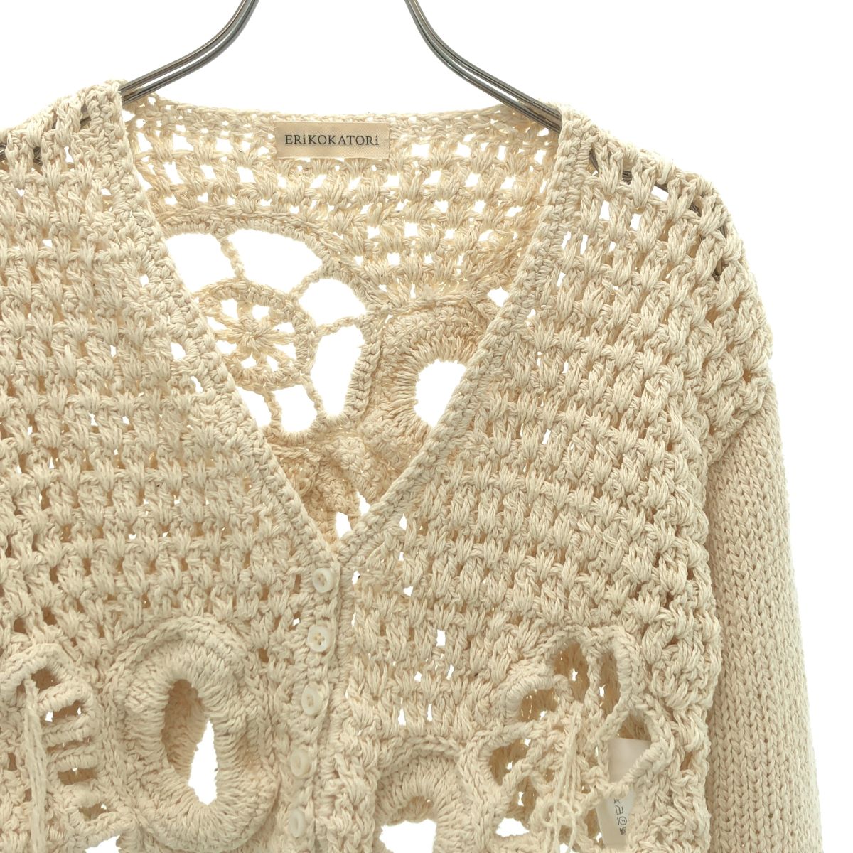 レディース ERiKOKATORi / エリコカトリ | hand knit cardigan