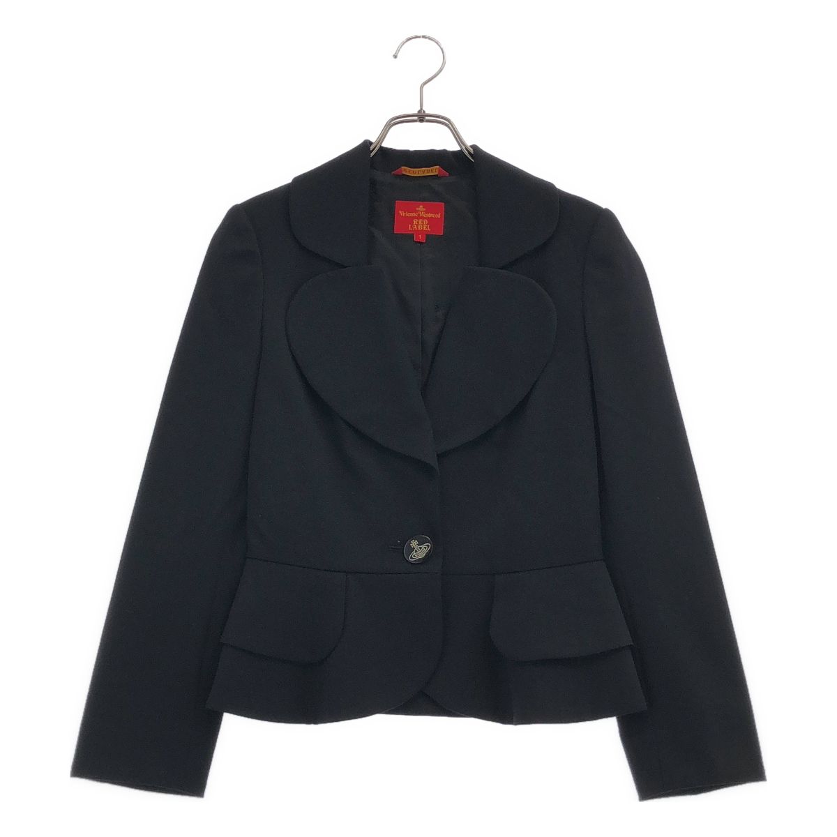 VIVIENNE WESTWOOD RED LABEL / ヴィヴィアンウエストウッドレッドレーベル | ウール ラブジャケット | M | ブラック | レディース 21,217円