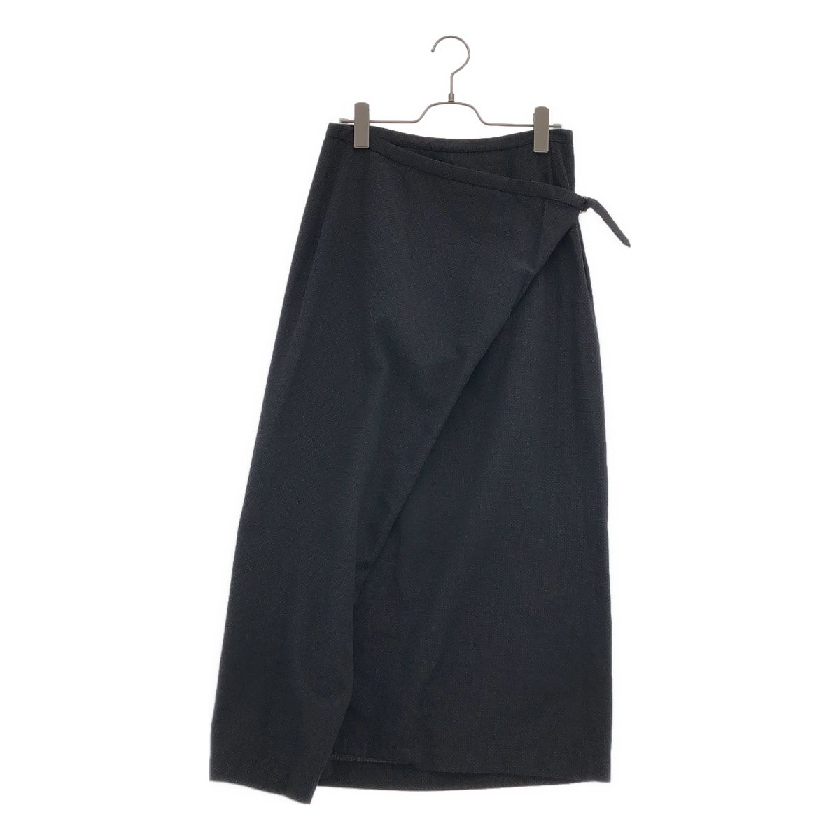 tricot COMME des GARCONS / トリココムデギャルソン | 1997SS | レーヨン ドット ラップスカート | M | ブラック | レディース