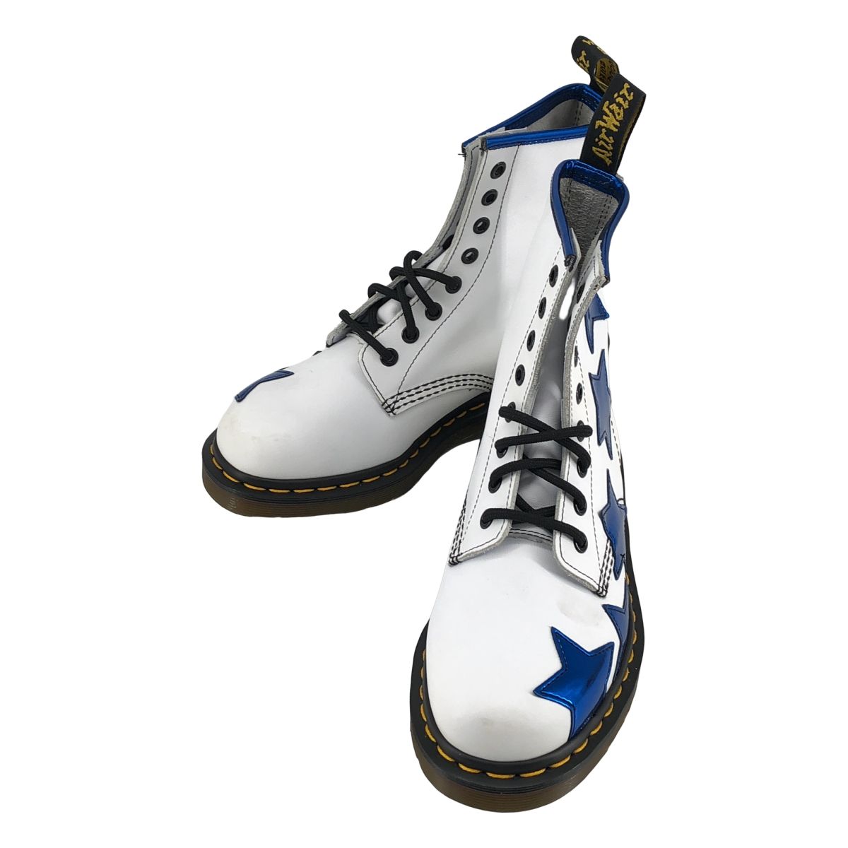 【美品】 Dr.Martens / ドクターマーチン | STELLA 8ホール レザー スターモチーフ レースアップシューズ | UK4 | ホワイト | レディース 6,214円
