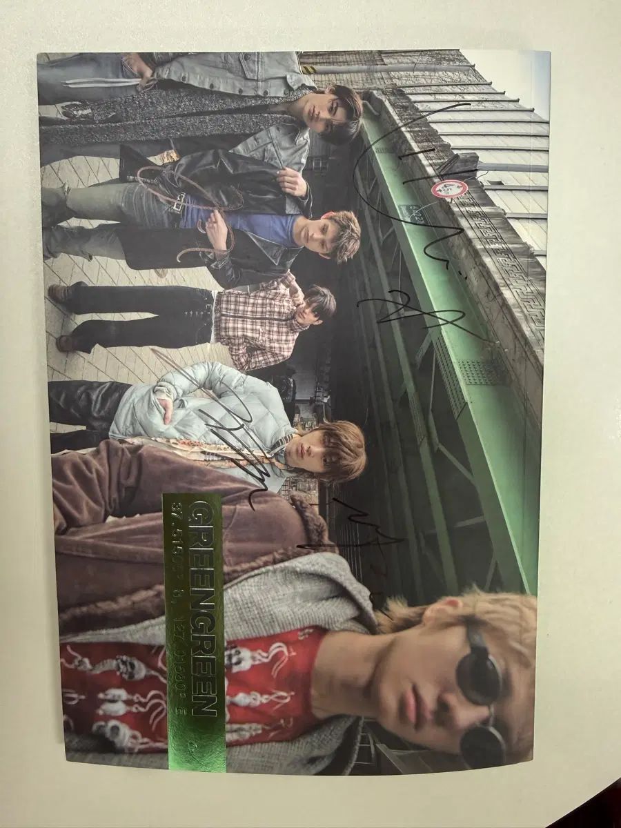 CORTIS GREEN GREEN サイン盤