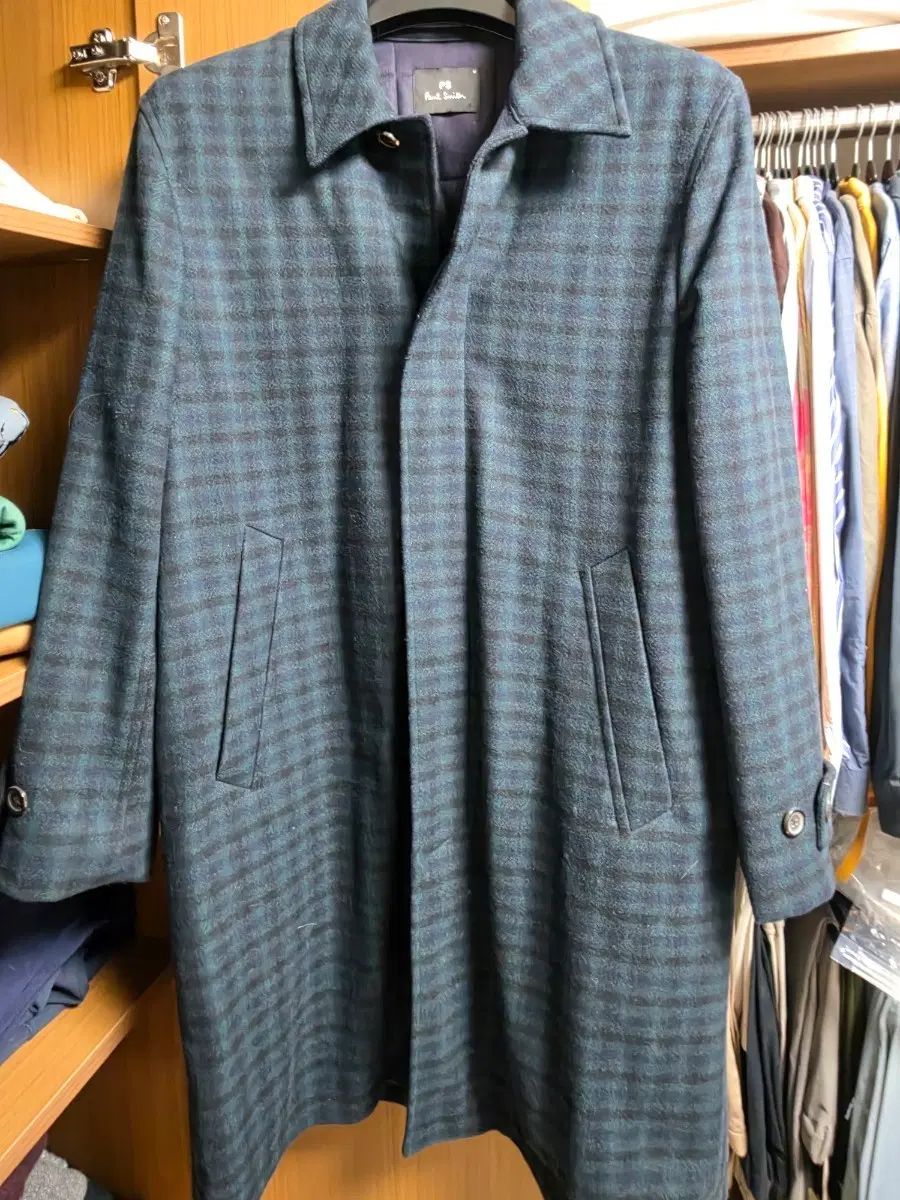 ポール・スミス グリーン CHECK コート