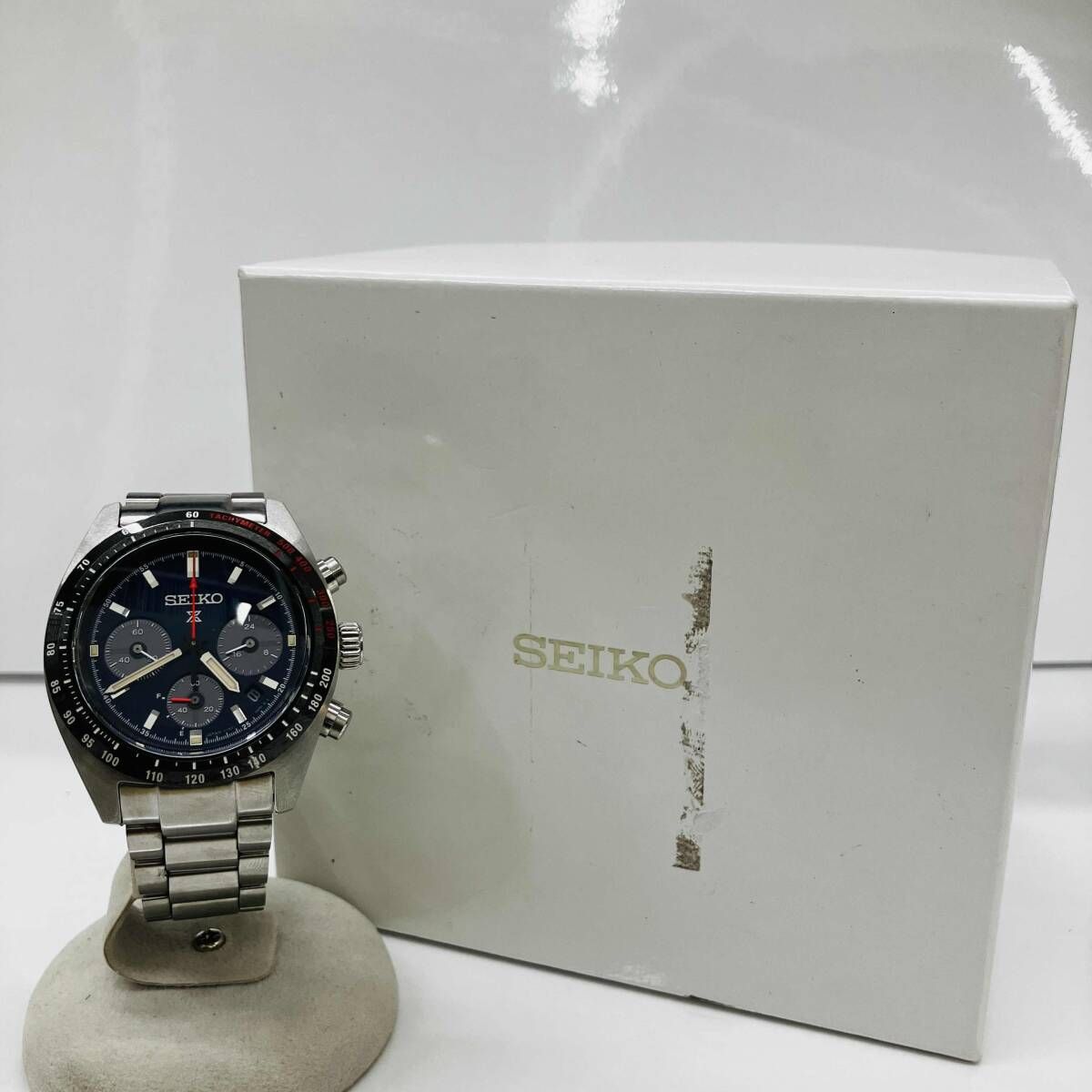 SEIKO PROSPEX V192-0AF0 電波ソーラー 箱説付 セイコー プロスペックス メタルバンド 腕時計