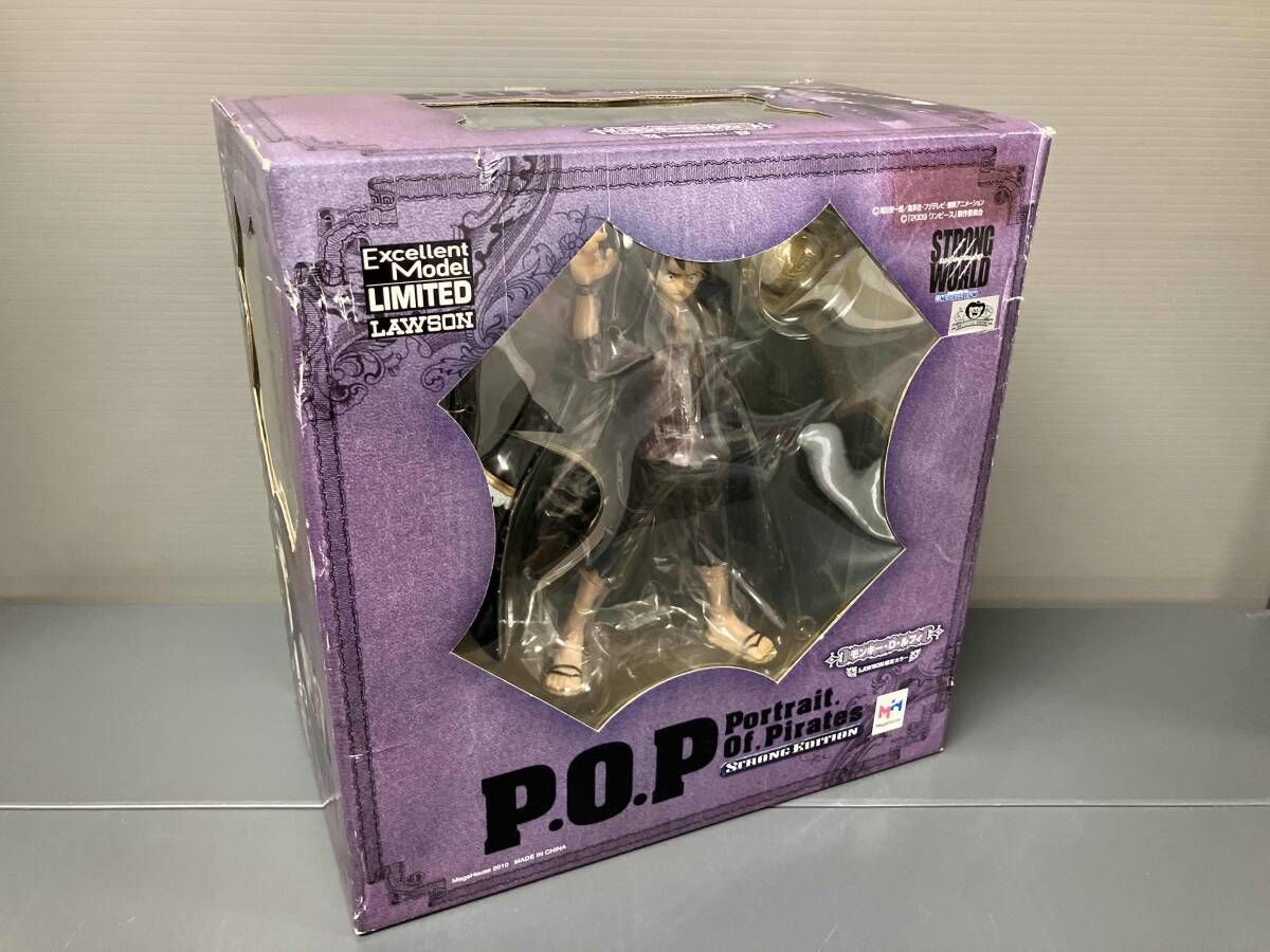 P.O.P STRONG EDITION モンキー・D・ルフィ ローソン限定カラー ワンピース/P.O.Pシリーズ