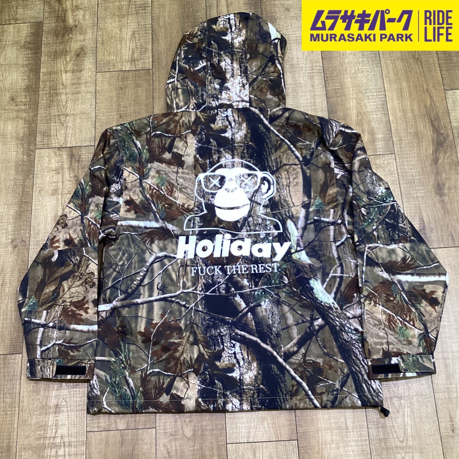 【新品未使用スノーボードウェア】HOLIDAY　MASTER PLAN JACKET　L　Camo 25-26モデル 7,500円
