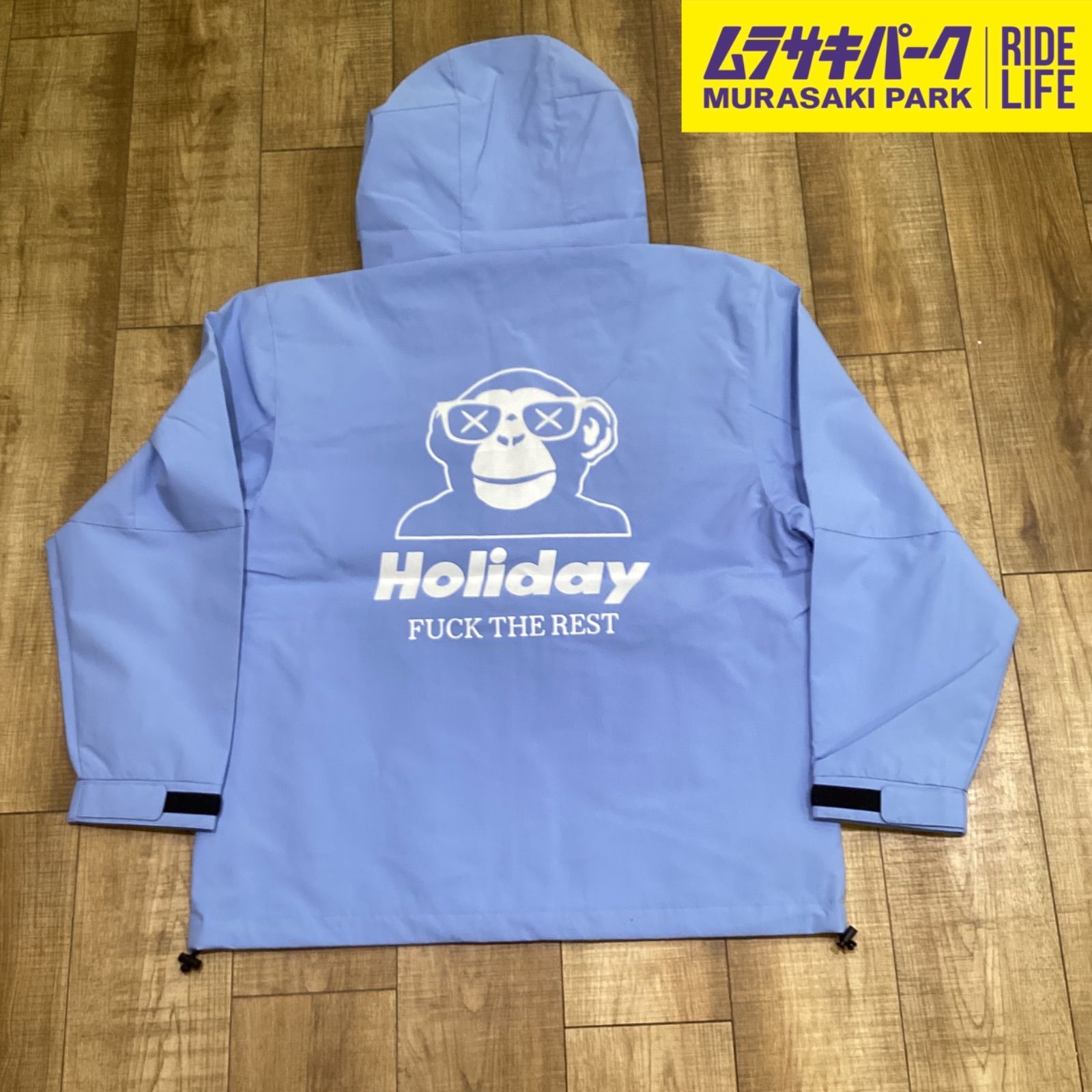 【新品未使用スノーボードウェア】HOLIDAY　MASTER PLAN JACKET　M Saxe 25-26モデル 7,700円