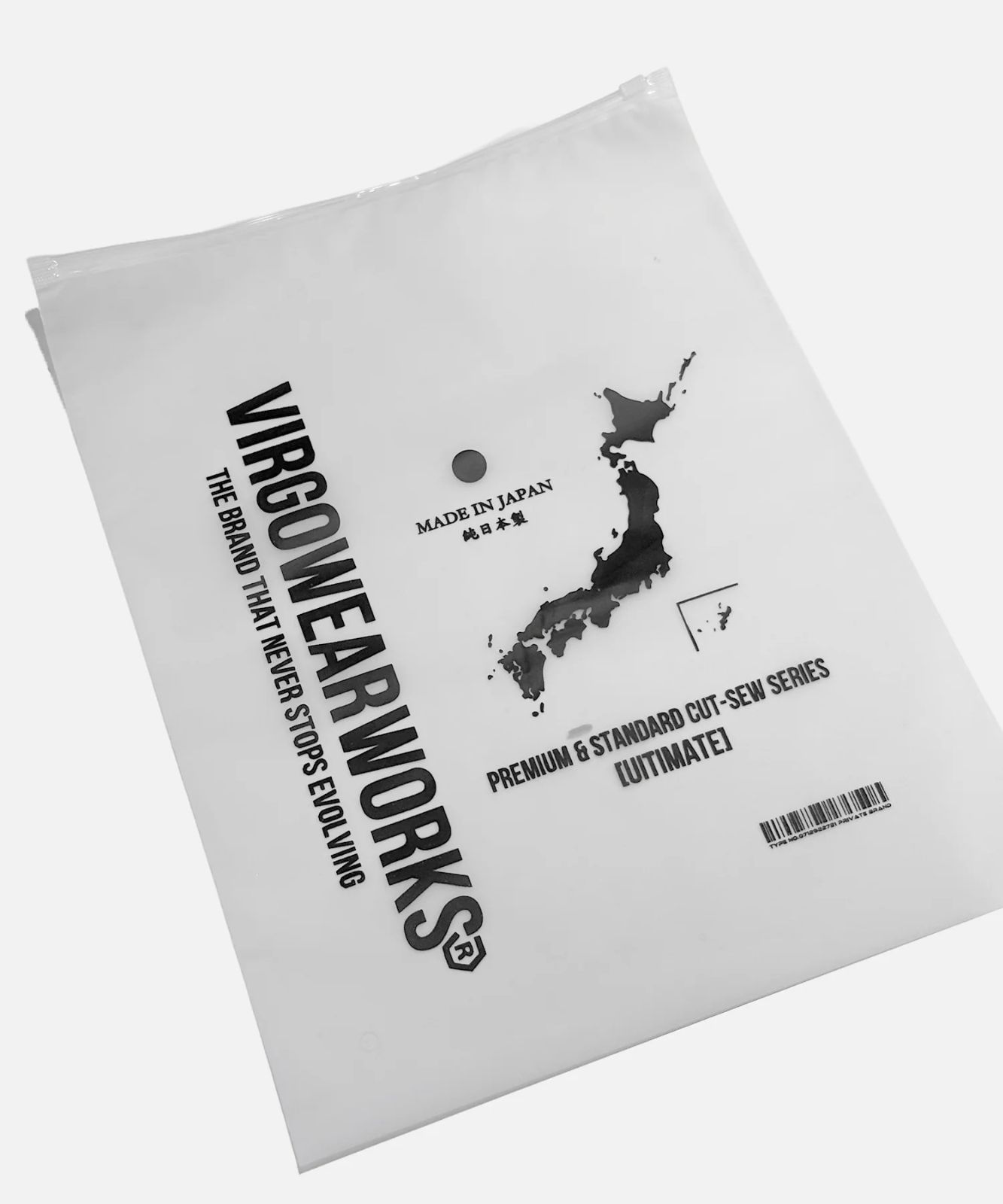 VIRGOwearworks Tシャツ 半袖 7分袖カットソー メンズ レディース おしゃれ ブランド ULTIMATE [Q] HAUTE 日本製 モダール生地 着心地いい VG-CUT-516【お取り寄せ】