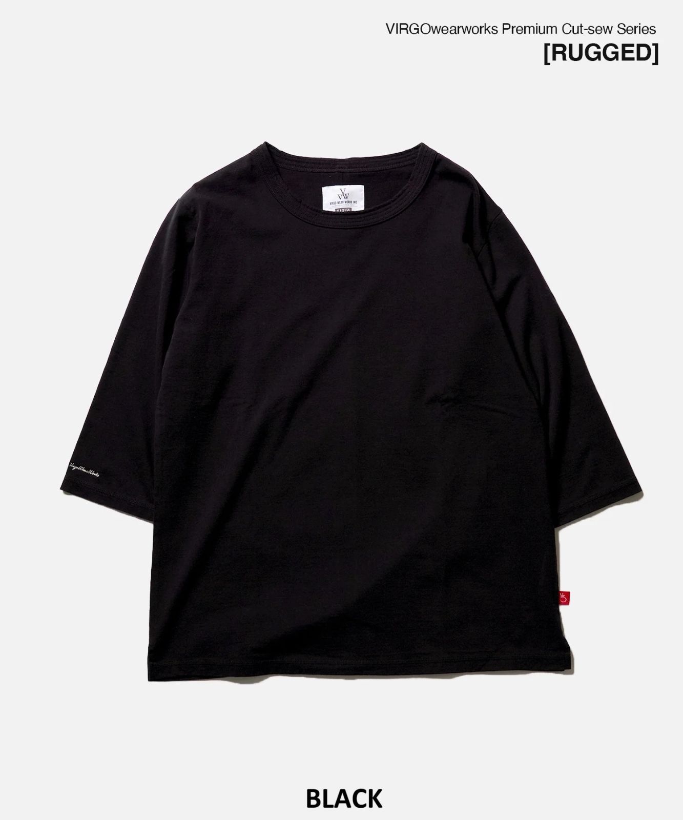 VIRGOwearworks Tシャツ 半袖 7分袖カットソー メンズ レディース おしゃれ ブランド ULTIMATE [Q] HAUTE 日本製 モダール生地 着心地いい VG-CUT-516【お取り寄せ】