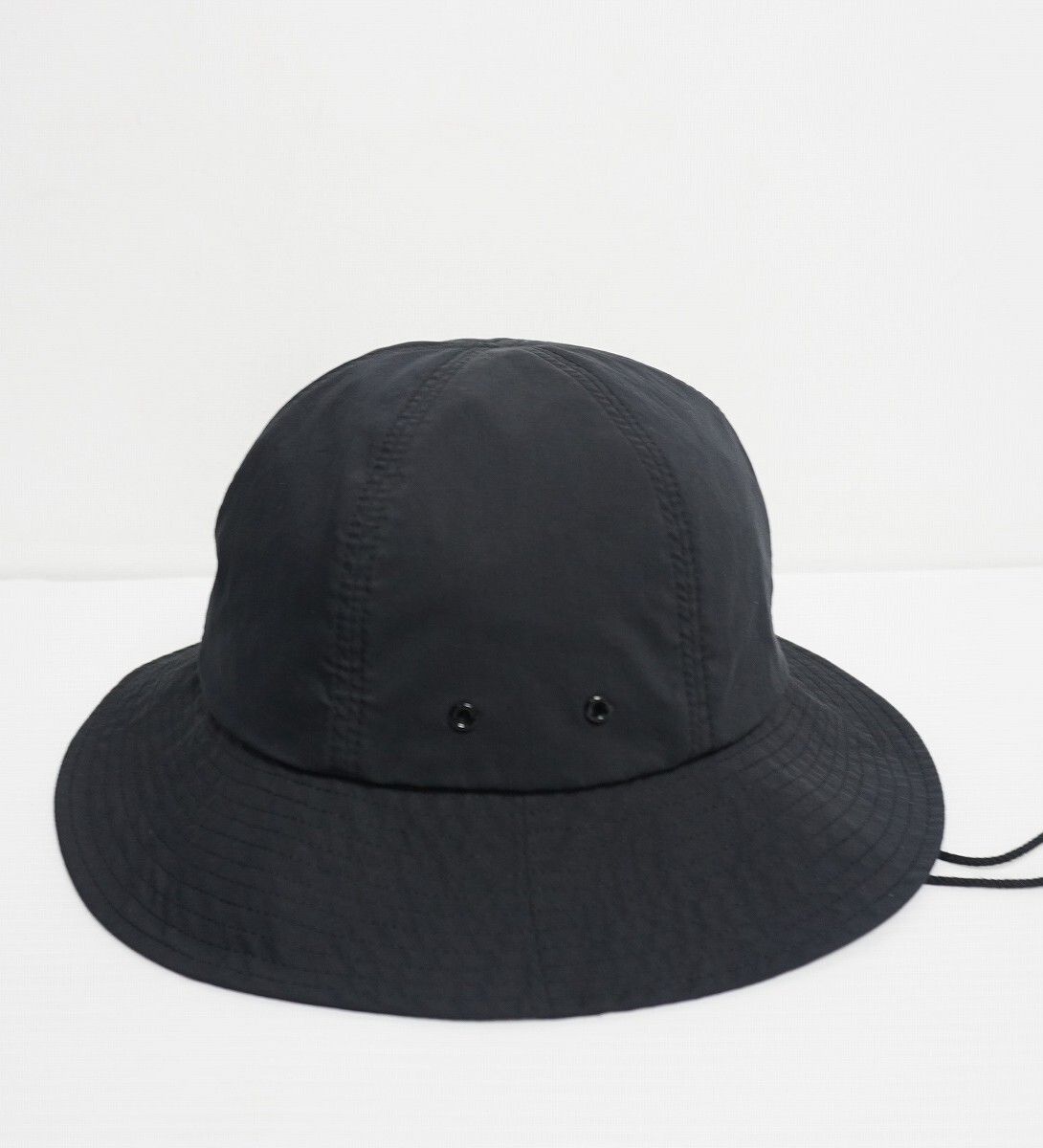 美品 21SS VICTIM ヴィクティム CA4LA カシラ BIG BUCKET HAT AKI02585 バケット ハット 帽子 日本製 黒 ブラック 5026Q★2