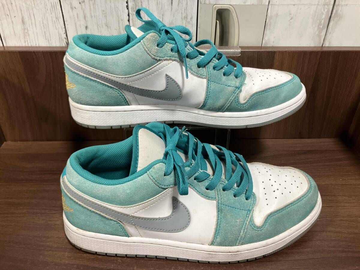 NIKE スニーカー DN3705-301 Nike Air Jordan 1 Low SE New Emerald ナイキ エアジョーダン1 ロー SE ニューエメラルド 27.5cm