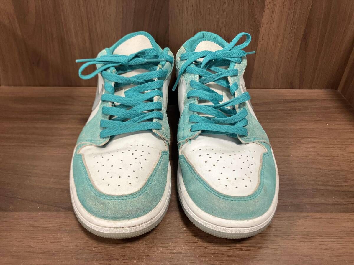NIKE スニーカー DN3705-301 Nike Air Jordan 1 Low SE New Emerald ナイキ エアジョーダン1 ロー SE ニューエメラルド 27.5cm