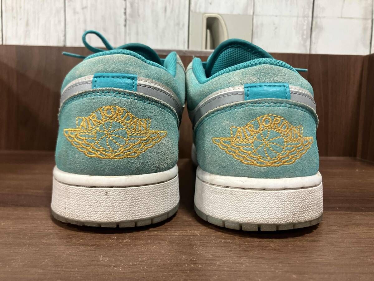 NIKE スニーカー DN3705-301 Nike Air Jordan 1 Low SE New Emerald ナイキ エアジョーダン1 ロー SE ニューエメラルド 27.5cm