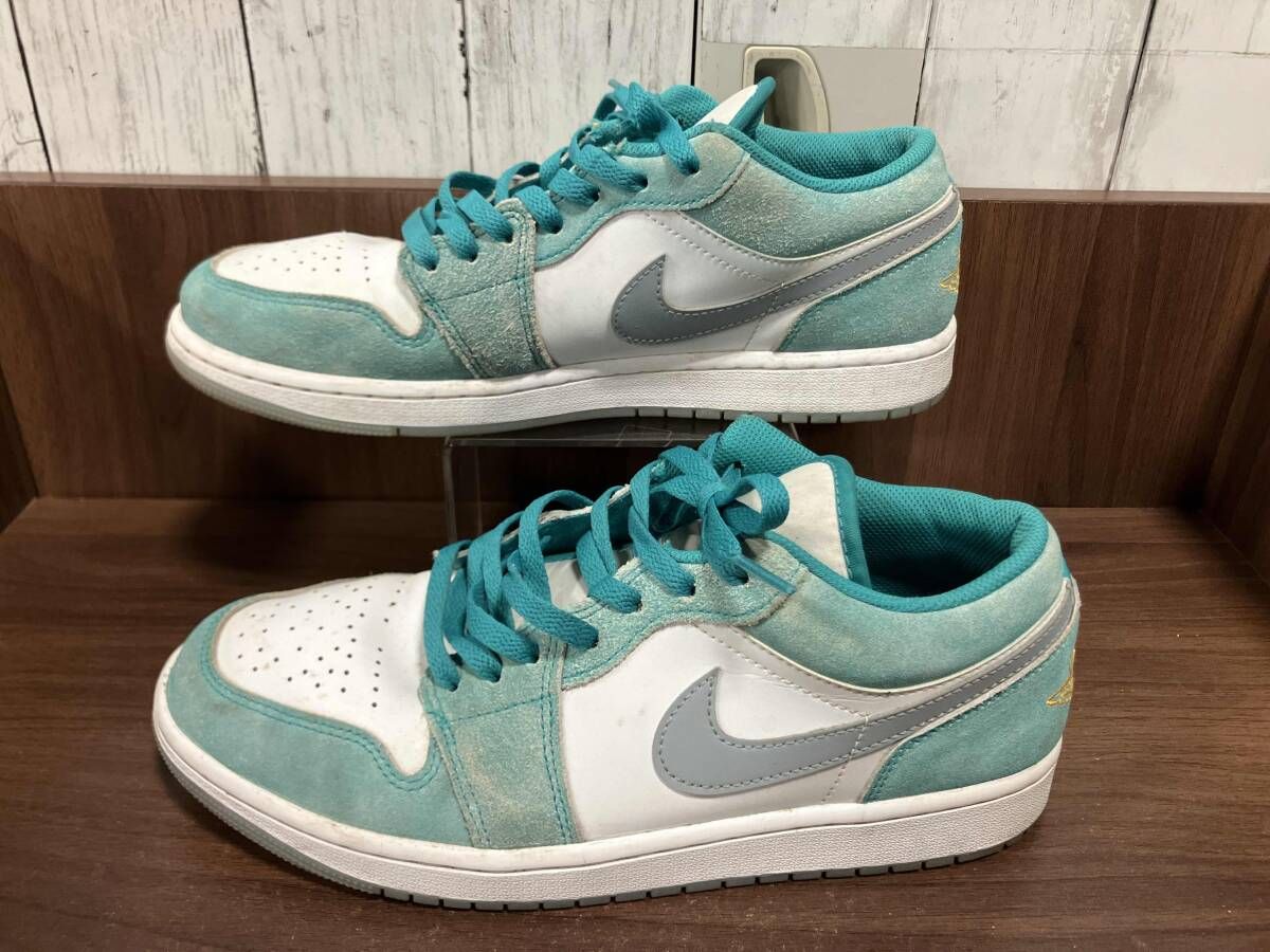 NIKE スニーカー DN3705-301 Nike Air Jordan 1 Low SE New Emerald ナイキ エアジョーダン1 ロー SE ニューエメラルド 27.5cm