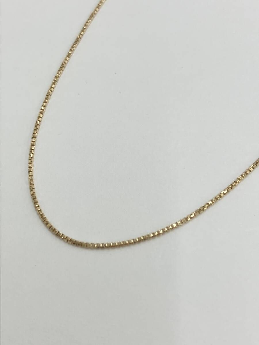 K18 41cm 1.8g ネックレス 18金 イエローゴールド