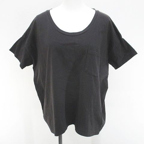 コルピエロ COL PIERROT 半袖 Tシャツ カットソー 黒系 ブラック 日本