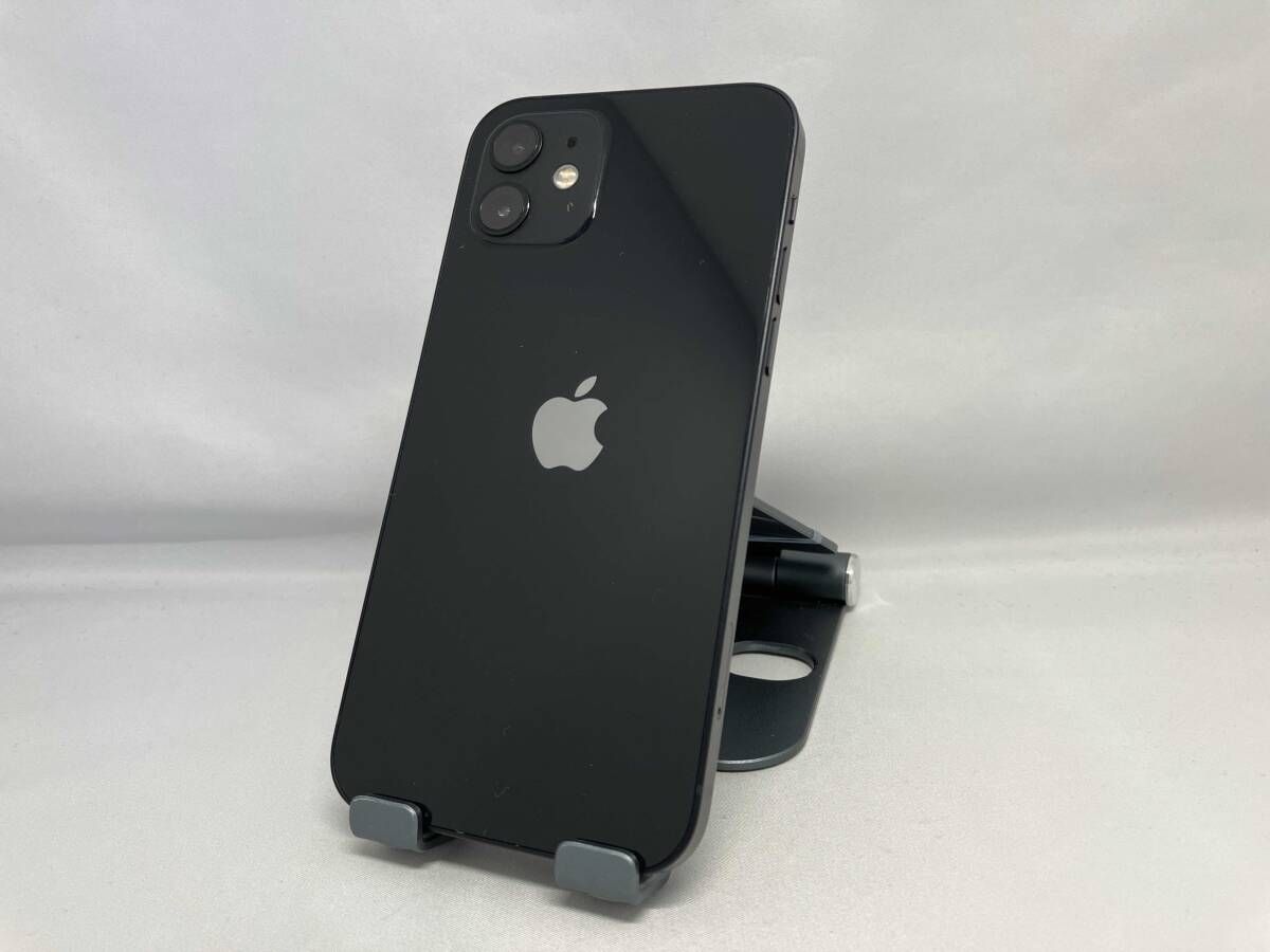au 【SIMロックなし】MGHU3J/A iPhone 12 128GB ブラック au