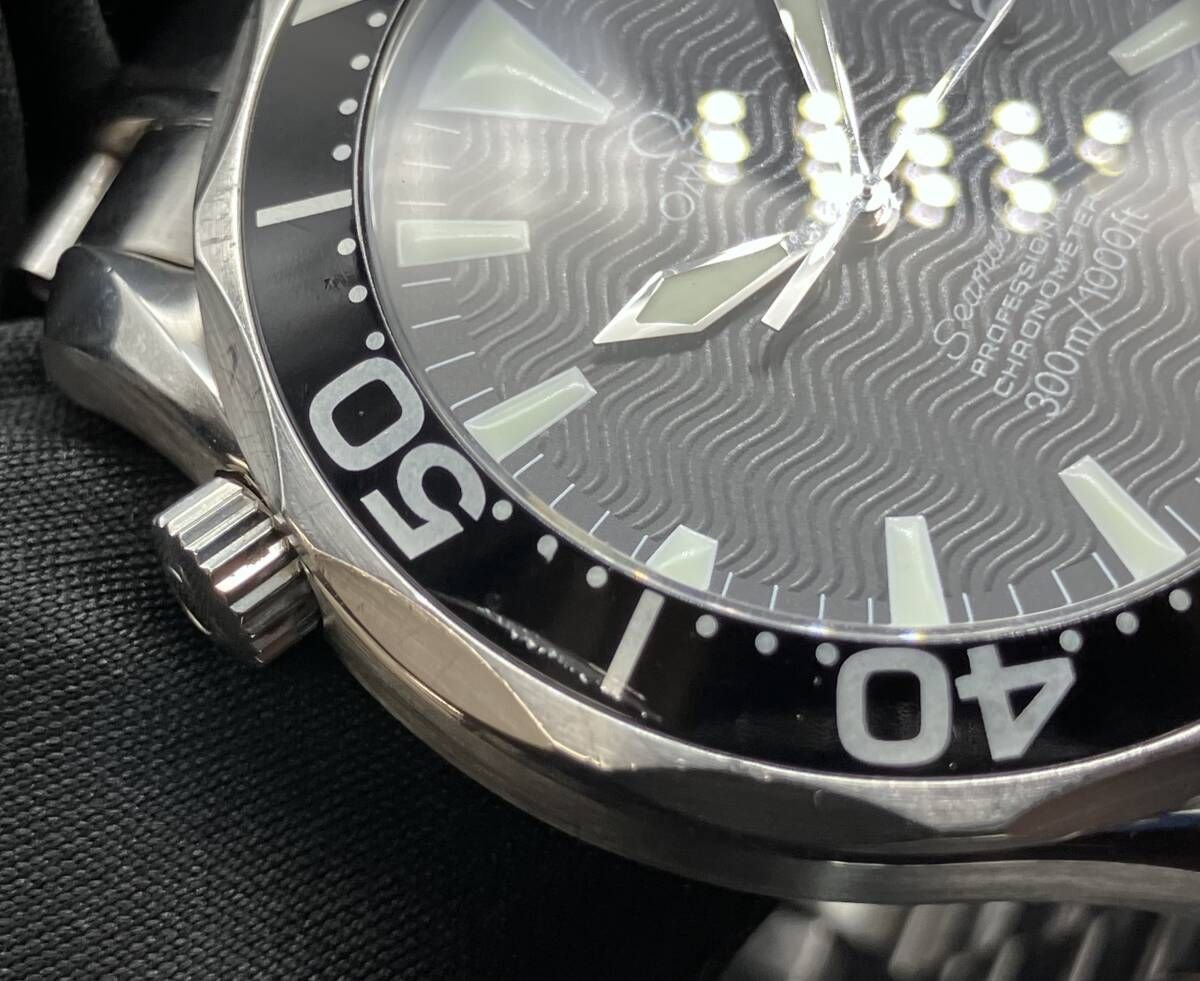 【2026年1月OH、研磨】OMEGA SeaMaster 2254.50 8151※※※※ 自動巻き 腕時計 ダイバーズ