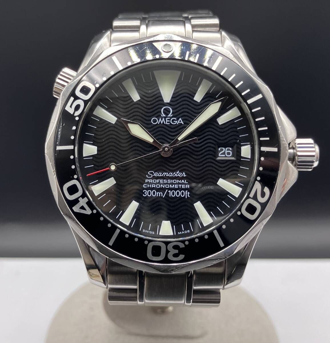 【2026年1月OH、研磨】OMEGA SeaMaster 2254.50 8151※※※※ 自動巻き 腕時計 ダイバーズ