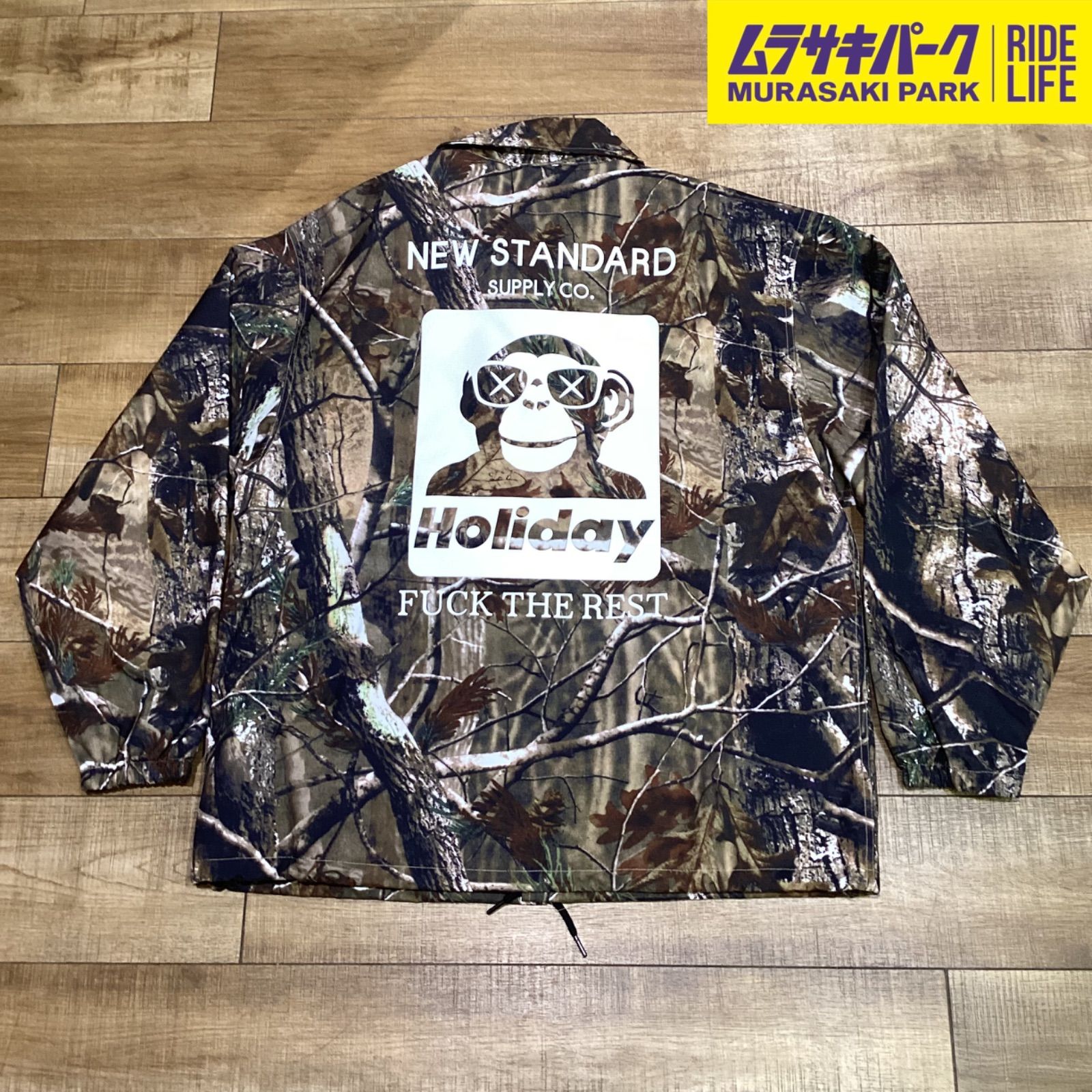【新品未使用スノーボードウェア】　HOLIDAY　COACH JACKET　L　Camo　25-26モデル 6,160円